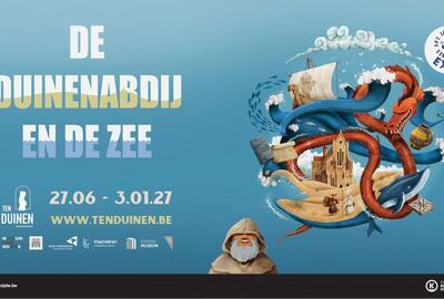 De Duinenabdij en de zee