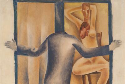 Frits Van den Berghe, De onbeschaamde, 1924, privéverzameling ©CedricVerhelst