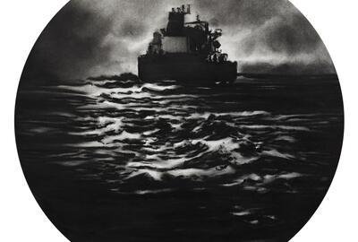 Joren Van Acker, ‘Cargo Carrier Through The Night’, 2026