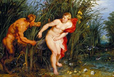Peter Paul Rubens, Pan en Syrinx. 1617